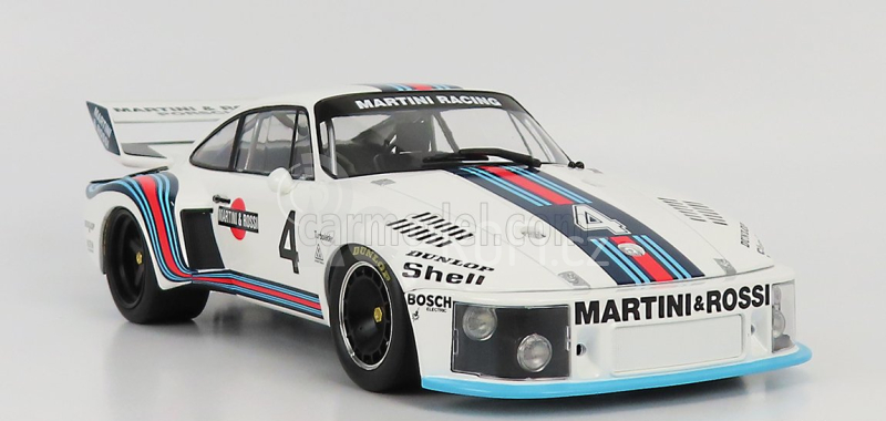 Norev Porsche 935 Martini Racing Team N 4 6h Watkins Glen 1976 Stommelen - Schurti 1:18 Bílá