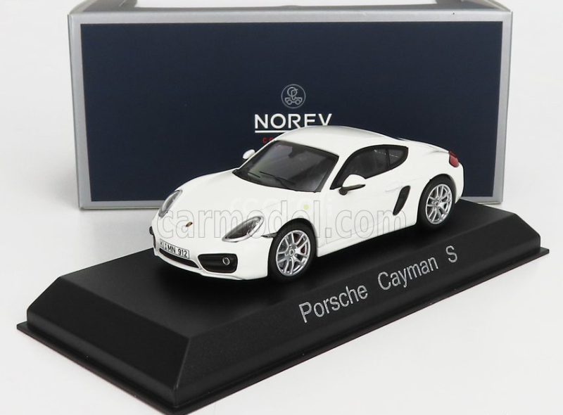 Norev Porsche Cayman S Coupe 2013 1:43 Bílá