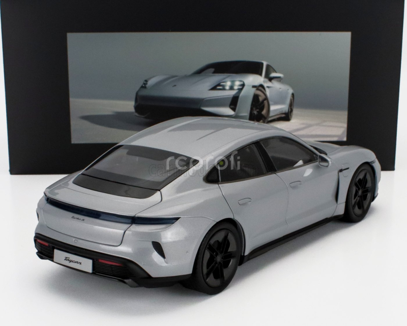 Norev Porsche Taycan Turbo Gt (j1.2) 2024 1:18 Ice Grey