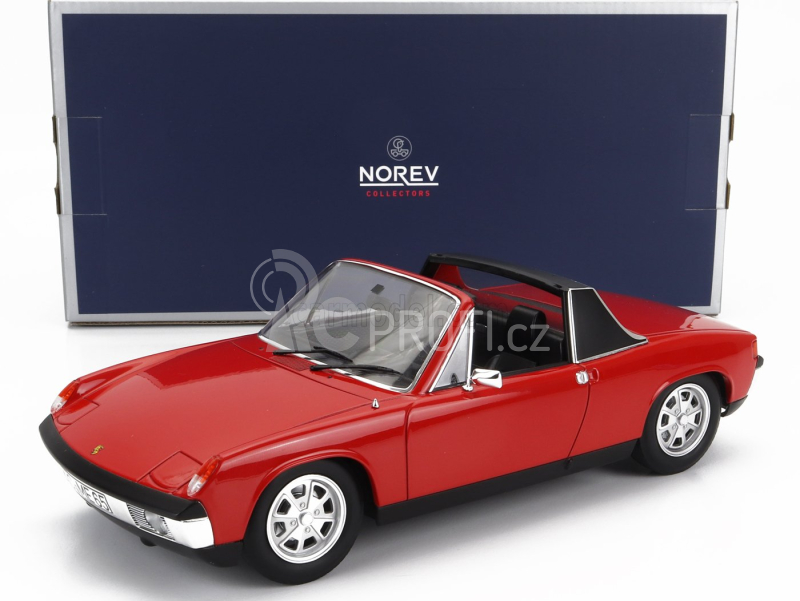 Norev Porsche Volkswagen 914/4 1.7 1975 1:18 Red