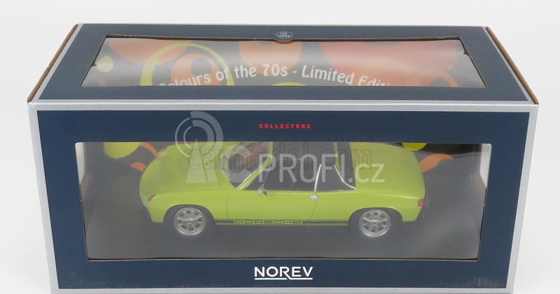 Norev Porsche Volkswagen 914/4 2.0 1975 1:18 Světle Zelená