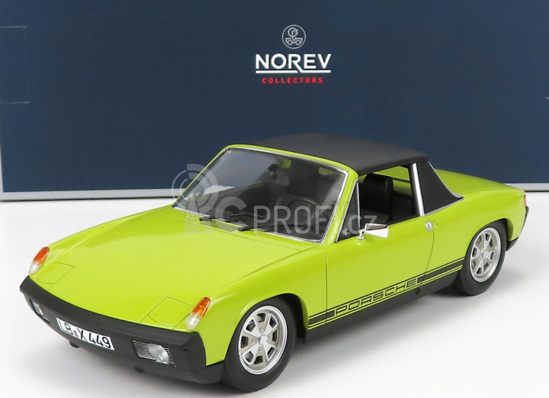 Norev Porsche Volkswagen 914/4 2.0 1975 1:18 Světle Zelená