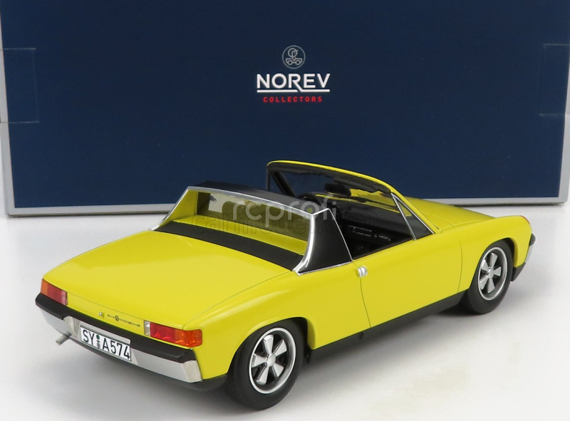 Norev Porsche Volkswagen 914/4 2.0 1975 1:18 Žlutá