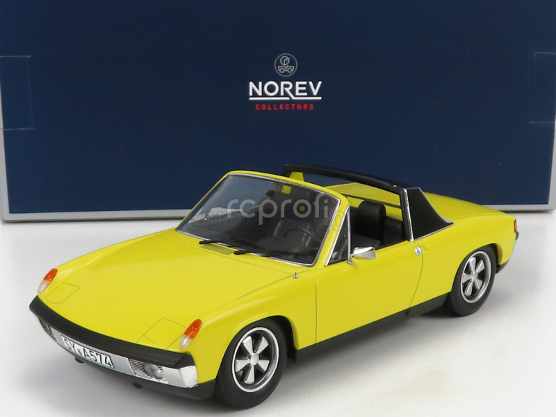 Norev Porsche Volkswagen 914/4 2.0 1975 1:18 Žlutá