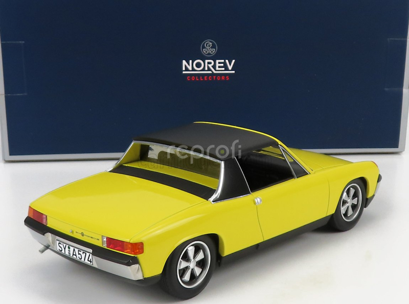 Norev Porsche Volkswagen 914/4 2.0 1975 1:18 Žlutá