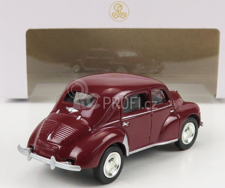 Norev Renault 4cv 1950 1:64 Maroon