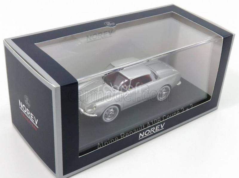Norev Renault A108 2+2 Coupe 1961 1:43 Silver