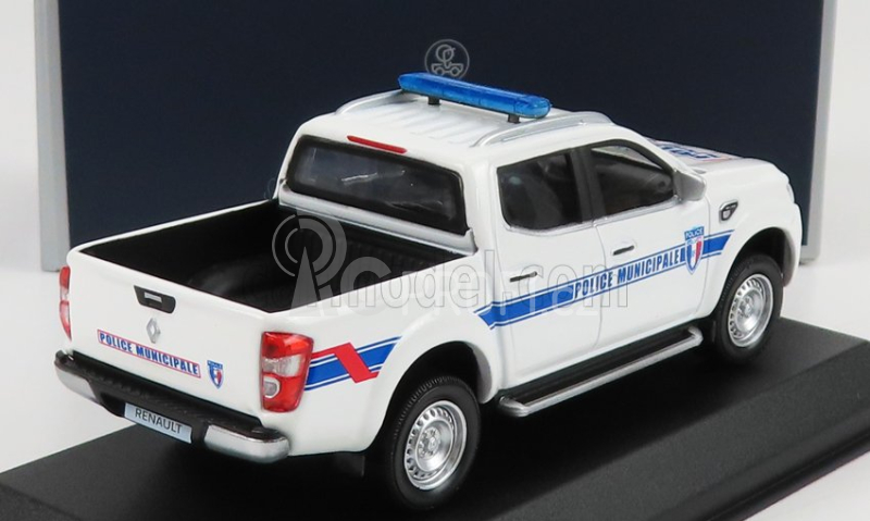 Norev Renault Alaskan Pick-up Police Municipale 2018 1:43 Bílá