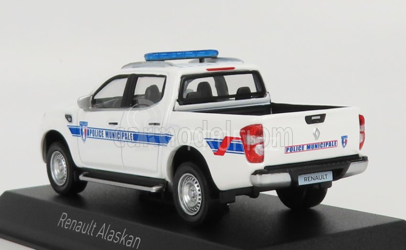 Norev Renault Alaskan Pick-up Police Municipale 2018 1:43 Bílá