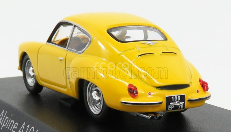 Norev Renault Alpine A106 1956 1:43 Žlutá