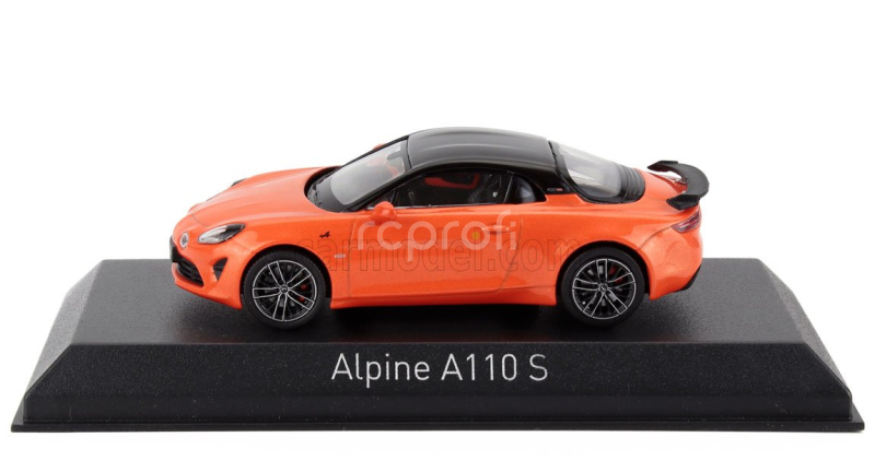 Norev Renault Alpine A110 S Pack Aero 2022 1:43 Orange Met