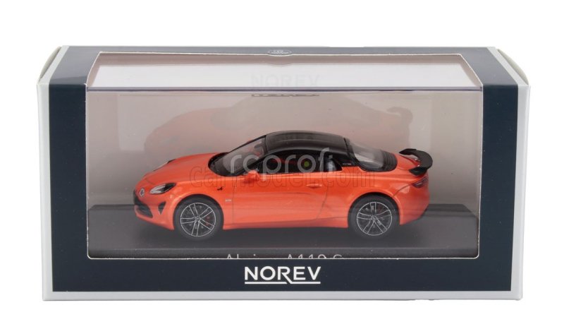 Norev Renault Alpine A110 S Pack Aero 2022 1:43 Orange Met