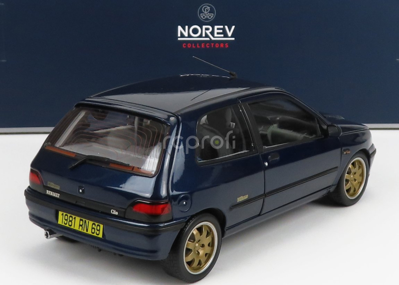 Norev Renault Clio Williams 2.0 16v (1st Series) 1993 1:18 Blue Met