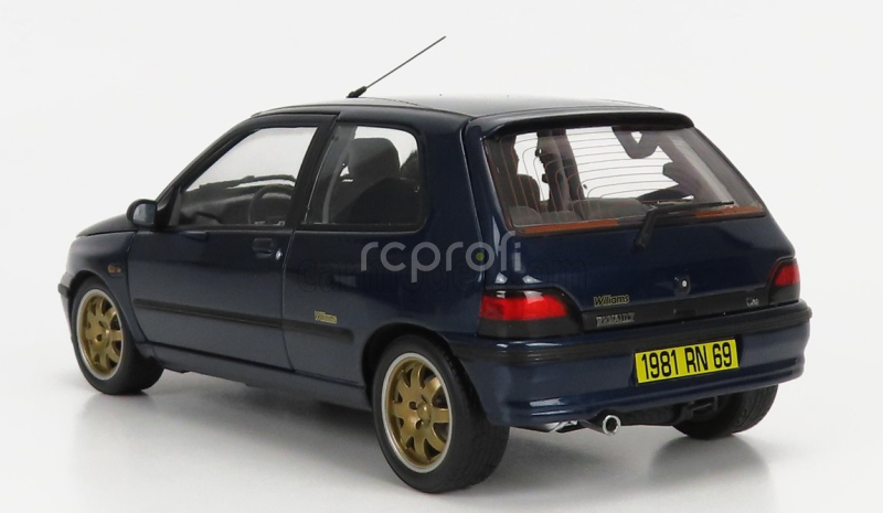 Norev Renault Clio Williams 2.0 16v (1st Series) 1993 1:18 Blue Met