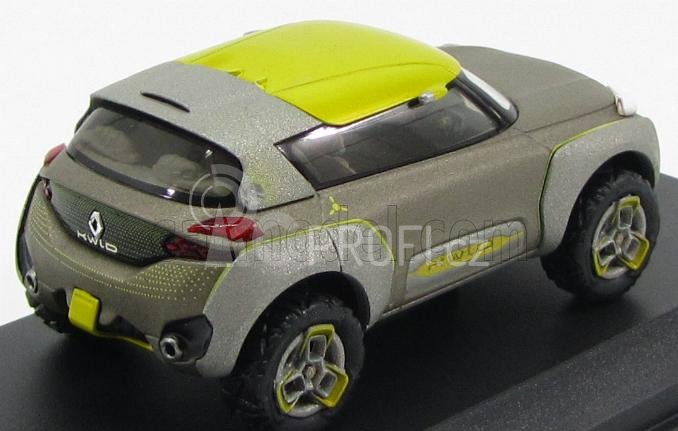 Norev Renault Concept Car Kwid Salon De Bombay 2014 1:43 Šedá Žlutá