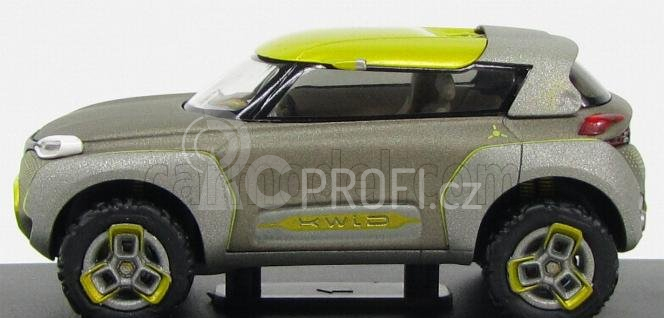 Norev Renault Concept Car Kwid Salon De Bombay 2014 1:43 Šedá Žlutá