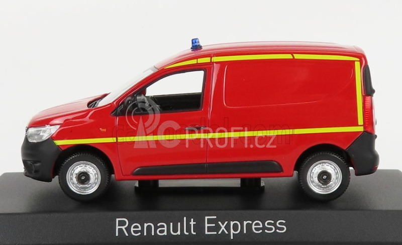 Norev Renault Express Van Sapeurs Pompiers 2021 1:43 Červená Žlutá