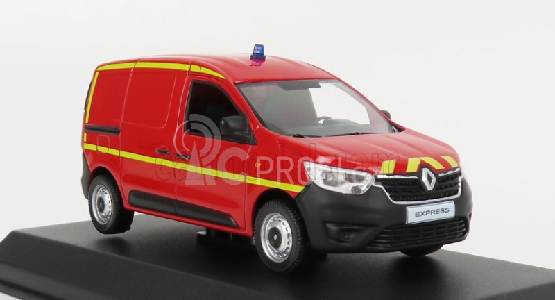Norev Renault Express Van Sapeurs Pompiers 2021 1:43 Červená Žlutá