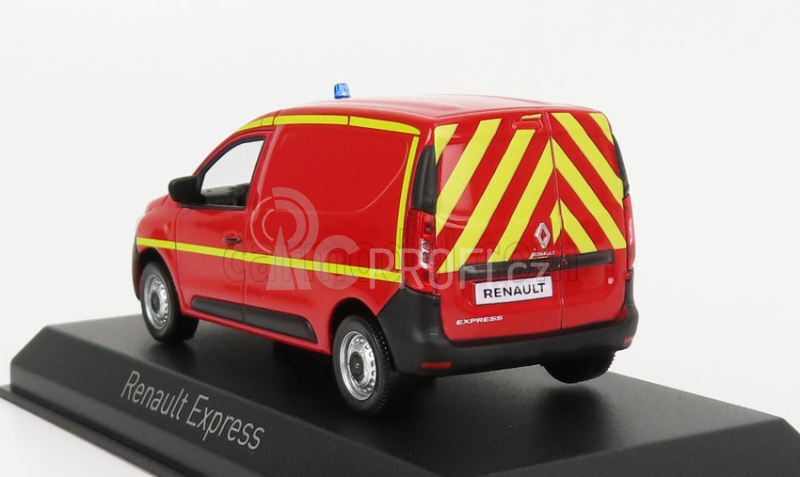 Norev Renault Express Van Sapeurs Pompiers 2021 1:43 Červená Žlutá