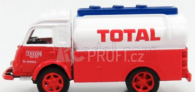 Norev Renault Galion Tanker Truck Fuel Total 1963 1:87 Červená Bílá Modrá