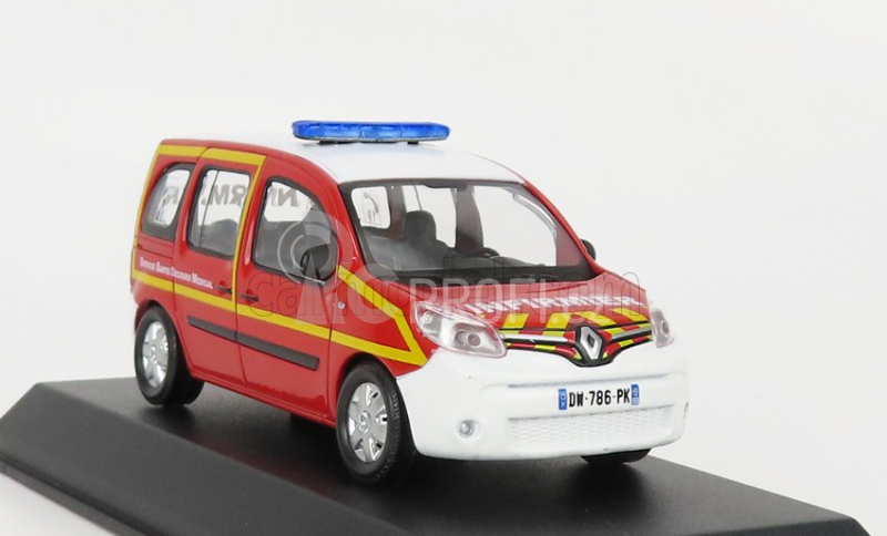 Norev Renault Kangoo Infirmier Sssm Pompiers 2013 1:43 Červená Bílá Žlutá