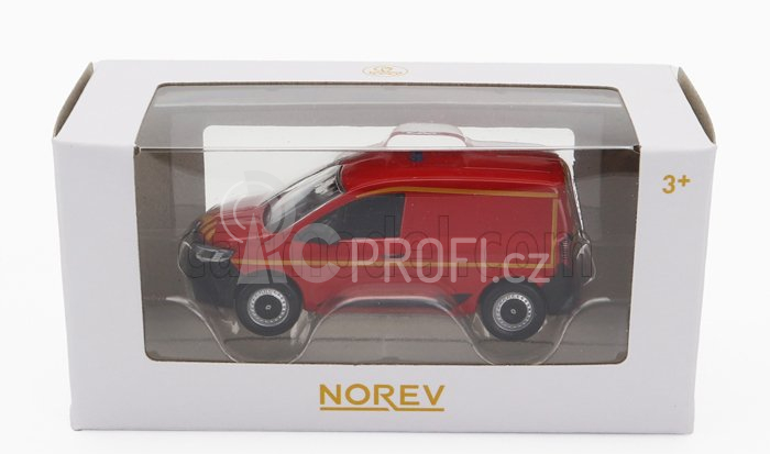 Norev Renault Kangoo Van Sapeurs Pompiers 2023 1:64 Red