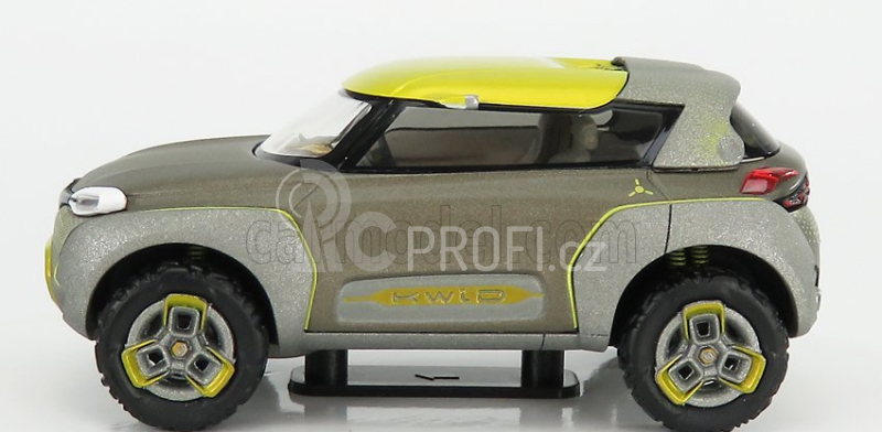 Norev Renault Kwid Concept Car 2014 1:43 Šedá Žlutá