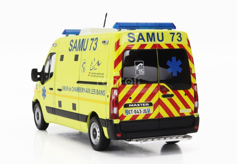 Norev Renault Master Van Samu Ambulance 2014 1:43 Žlutá
