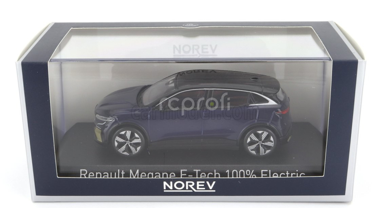 Norev Renault Megane E-tech 100% Electric 2022 1:43 Modrá Černá