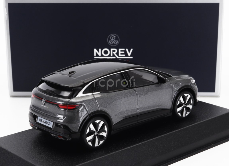 Norev Renault Megane E-tech 100% Electric 2022 1:43 Šedá Černá
