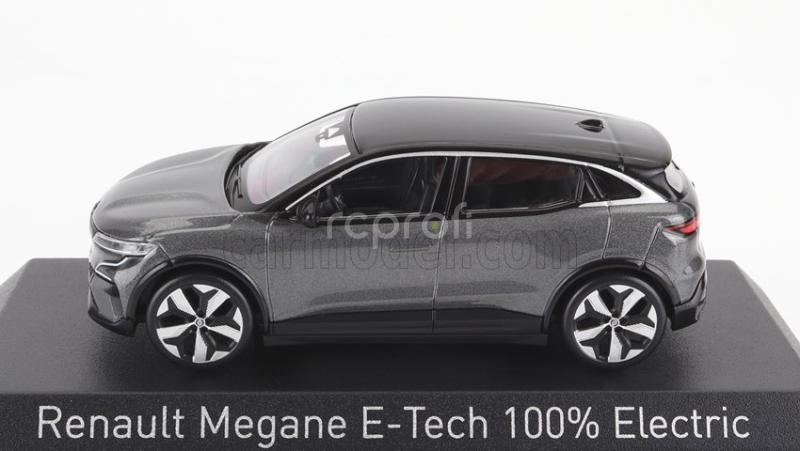 Norev Renault Megane E-tech 100% Electric 2022 1:43 Šedá Černá