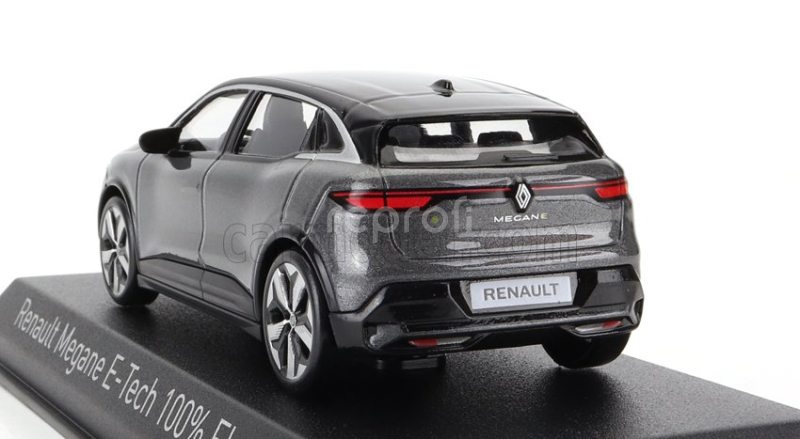 Norev Renault Megane E-tech 100% Electric 2022 1:43 Šedá Černá