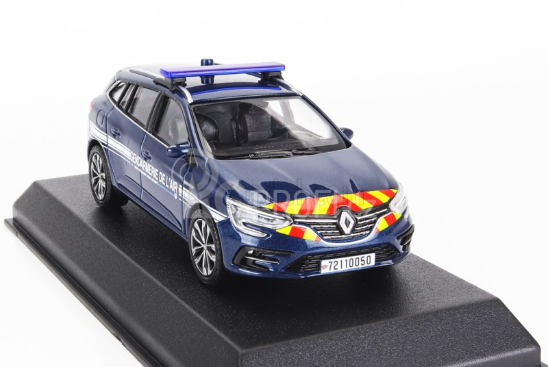 Norev Renault Megane Sport Tourer Sw Station Wagon Gendarmerie De L'air 2022 1:43 Blue