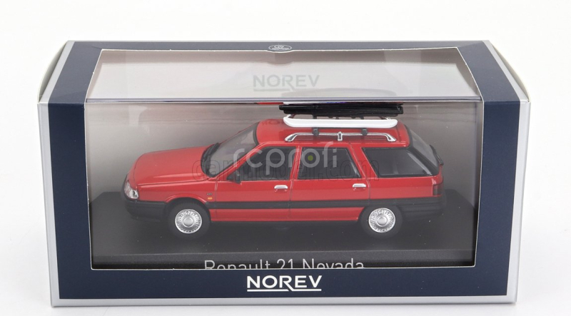 Norev Renault R21 Nevada Sw Station Wagon 1989 1:43 Red