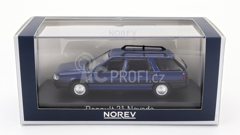 Norev Renault R21 Nevada Sw Station Wagon 1998 1:43 Blue