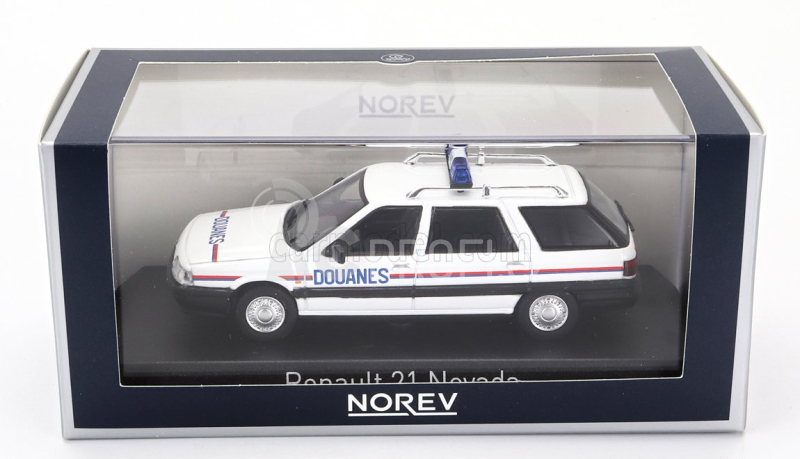 Norev Renault R21 Nevada Sw Station Wagon Douanes 1993 1:43 Bílá