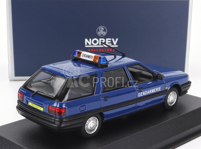 Norev Renault R21 Nevada Sw Station Wagon Gendarmerie 1994 1:43 Blue