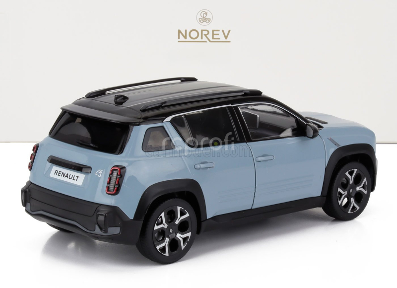 Norev Renault R4 E-tech 100% 2025 1:18 Světle Modrá