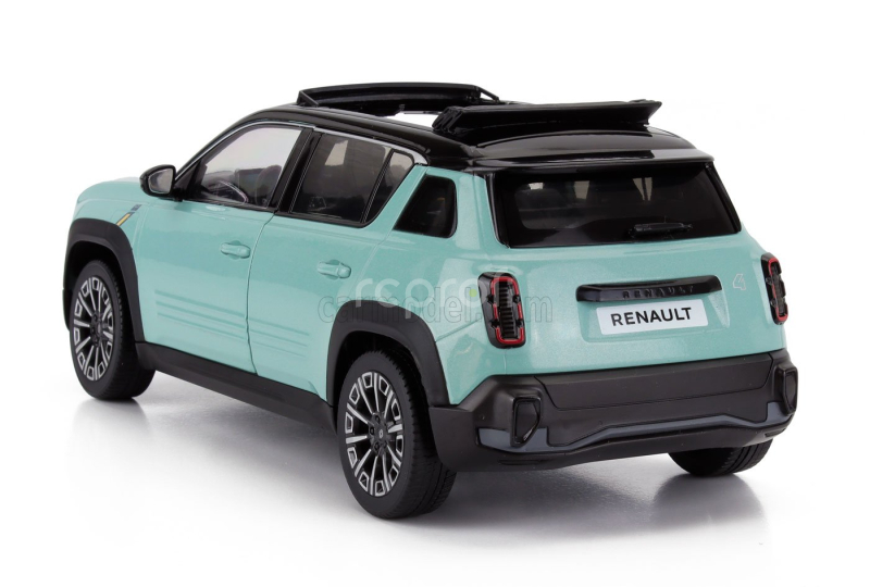 Norev Renault R4 E-tech 100% Open Roof 2025 1:18 Světle Zelená