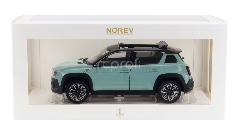 Norev Renault R4 E-tech 100% Open Roof 2025 1:18 Světle Zelená
