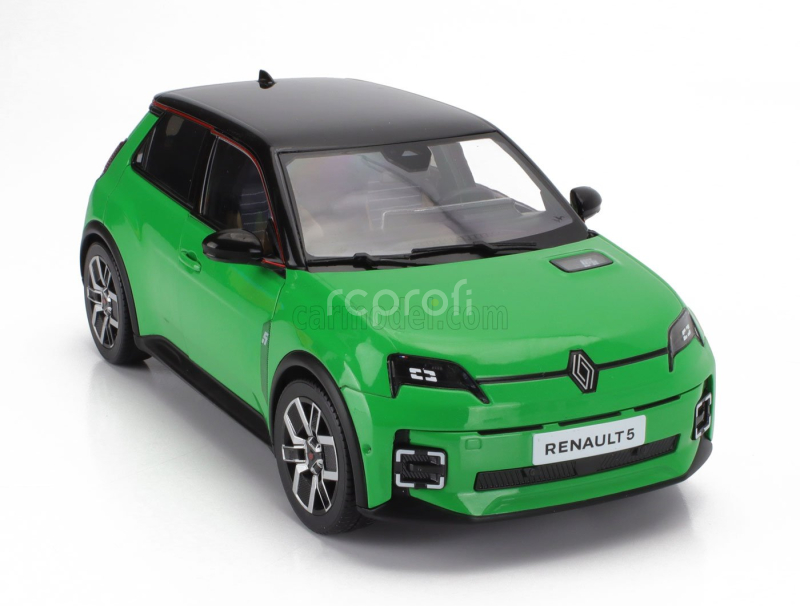 Norev Renault R5 E-tech 2024 1:18 Pop Zelená Černá