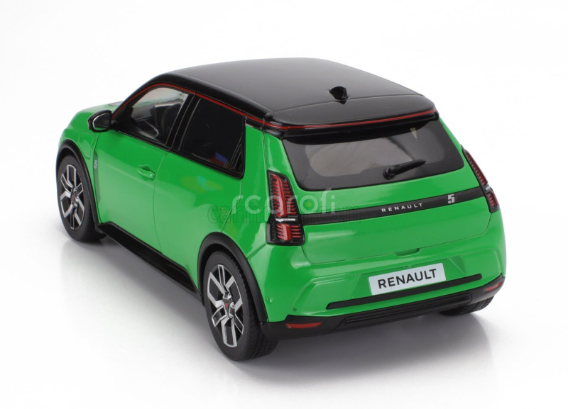 Norev Renault R5 E-tech 2024 1:18 Pop Zelená Černá