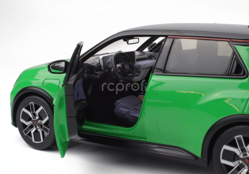 Norev Renault R5 E-tech 2024 1:18 Pop Zelená Černá