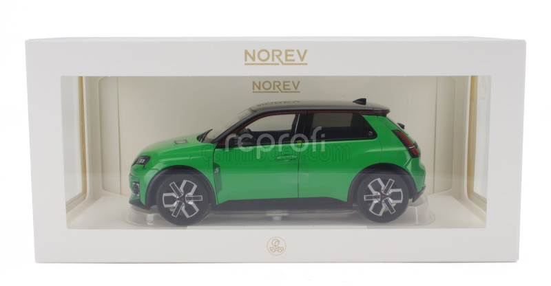 Norev Renault R5 E-tech 2024 1:18 Pop Zelená Černá