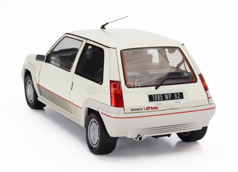 Norev Renault R5 Supercinque Gt Turbo Phase I 1985 1:18 Bílá Perla