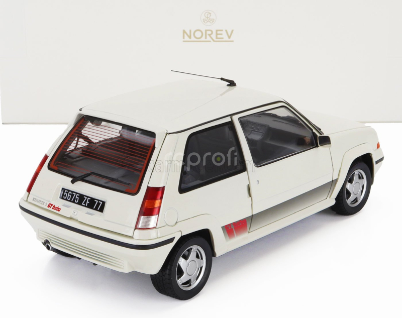 Norev Renault R5 Supercinque Gt Turbo Phase Ii 1989 1:18 Panda White