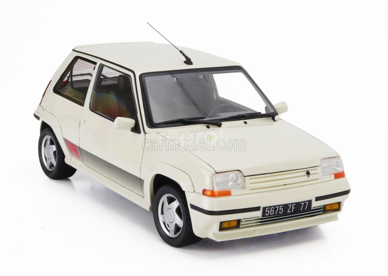 Norev Renault R5 Supercinque Gt Turbo Phase Ii 1989 1:18 Panda White