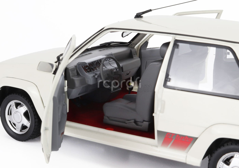 Norev Renault R5 Supercinque Gt Turbo Phase Ii 1989 1:18 Panda White