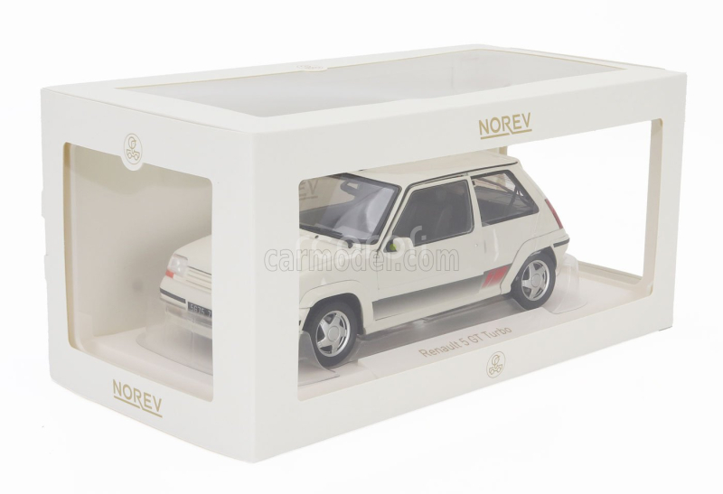 Norev Renault R5 Supercinque Gt Turbo Phase Ii 1989 1:18 Panda White