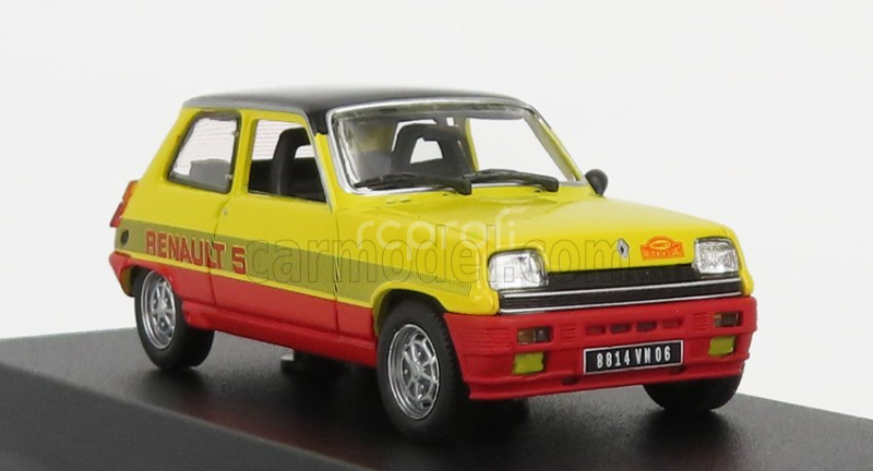 Norev Renault R5 Ts Montecarlo 1978 1:43 Žlutá Červená